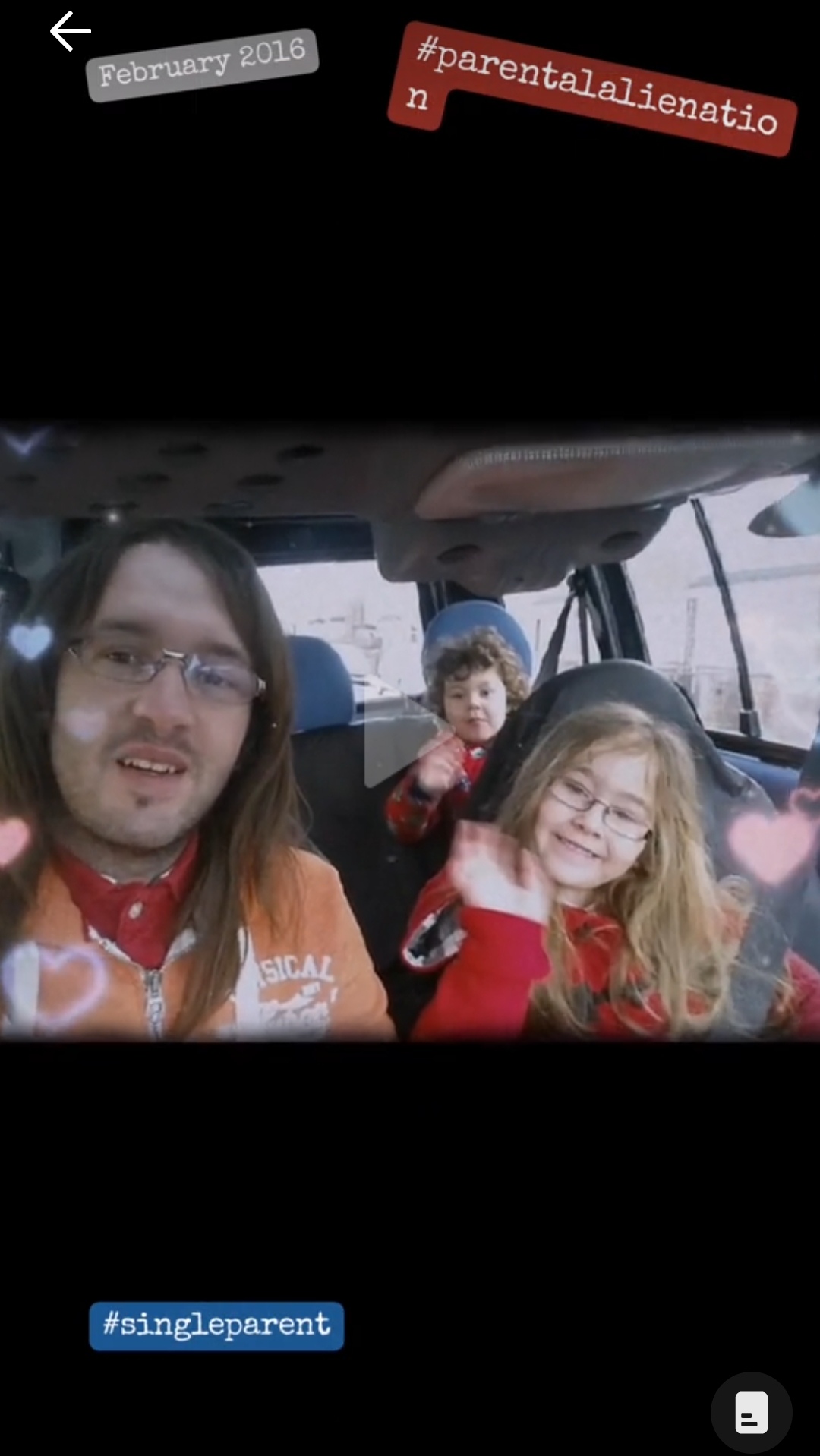 June 2016, photo of Ayrton & Gabrielle Abreu with daddy smiling inside his taxi cab, as they head out for some fun. Click to watch full clip